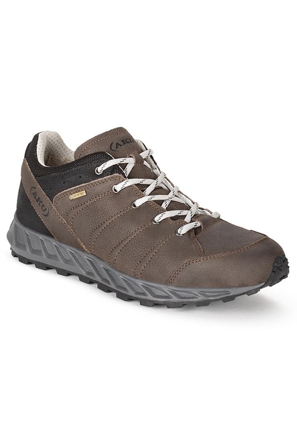 Buty trekkingowe Aku Rapida Nbk Gtx dark brown/anthracite Vibram. Kolor: brązowy