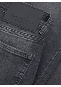 Pako Lorente - PAKO LORENTE – Szare jeansowe spodnie męskie. Okazja: na co dzień. Kolor: szary. Materiał: jeans. Długość: długie. Styl: casual #5