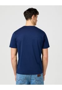 Wrangler - MESKA KOSZULKA WRANGLER SMALL AMERICANA TEE NAVY 112371410 #5
