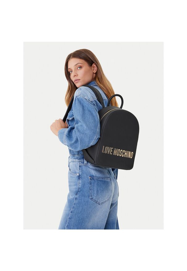 Love Moschino - Plecak LOVE MOSCHINO. Kolor: czarny