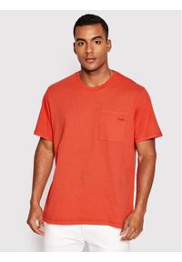 Levi's® T-Shirt Easy Pocket A3697-0000 Czerwony Relaxed Fit. Kolor: czerwony. Materiał: bawełna