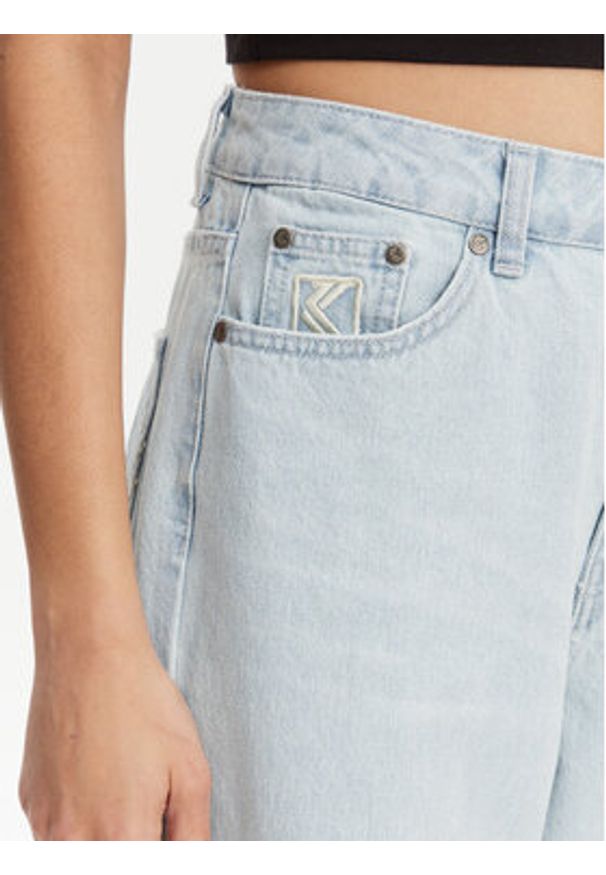 Karl Kani Jeansy Signature K 61000045 Niebieski Straight Leg. Kolor: niebieski