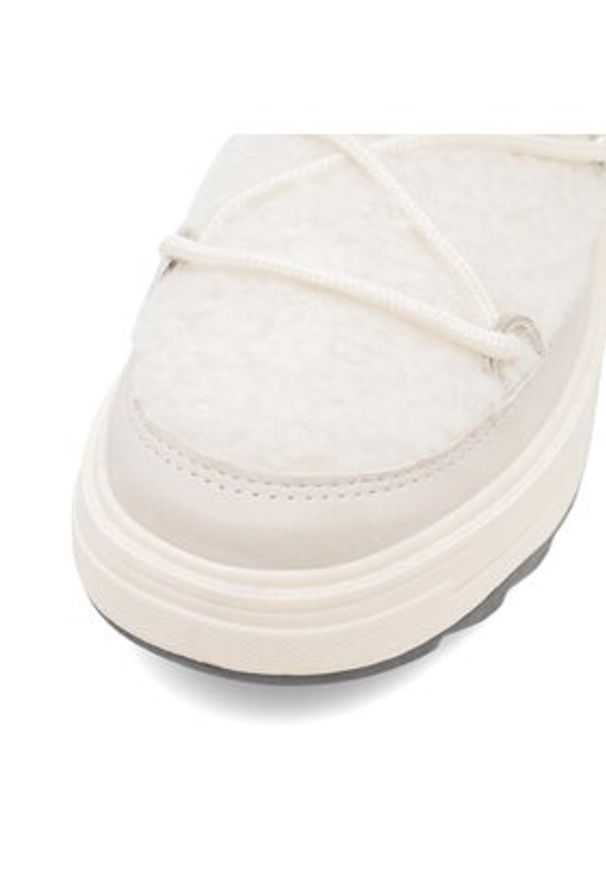 DeeZee Śniegowce LORI N10368 Écru. Materiał: materiał