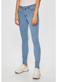 Vero Moda - Jeansy VMJULIA FLEX. Kolor: niebieski. Materiał: jeans. Wzór: gładki #1