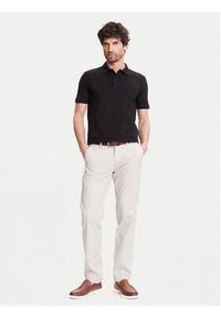 Pierre Cardin Polo C5 21354.2110 Czarny Regular Fit. Typ kołnierza: polo. Kolor: czarny. Materiał: bawełna #4