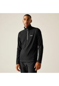 Polar turystyczny męski Regatta Montes z suwakiem. Kolor: czarny, brązowy, szary, wielokolorowy. Materiał: polar. Sport: wspinaczka, turystyka piesza