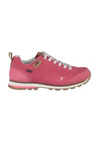 Buty trekkingowe damskie CMP Elettra Low Wmn Hiking. Kolor: różowy. Materiał: materiał, skóra. Szerokość cholewki: normalna