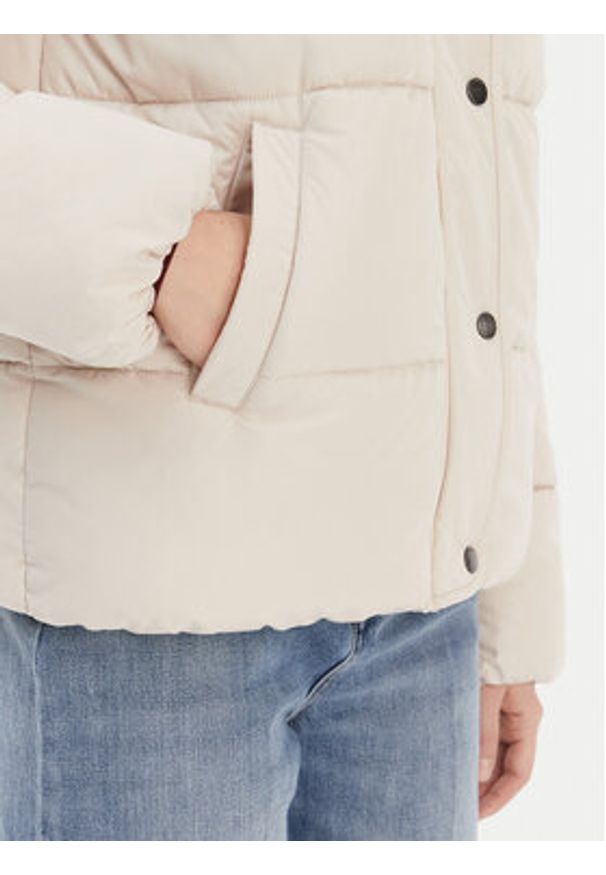 only - ONLY Kurtka zimowa New Cool 15295424 Beżowy Regular Fit. Kolor: beżowy. Materiał: syntetyk. Sezon: zima