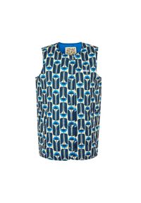 Regatta - Kobiety/Panie Orla Kiely Tall Flowers Quilted Gilet. Kolor: niebieski