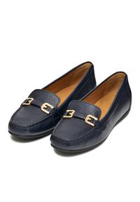 Geox Mokasyny D Annytah Moc B D56BMB-00046 C4692 Granatowy. Kolor: niebieski. Materiał: skóra #6