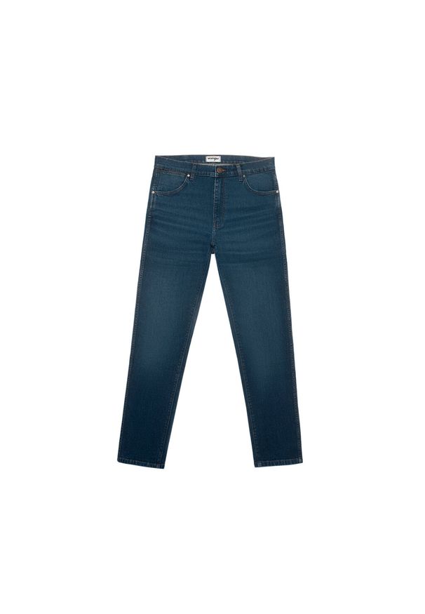 Wrangler - WRANGLER LARSTON MĘSKIE SPODNIE JEANSOWE JEANSY DŻINSY BLUE SPRUCE 112350652 W18S018019