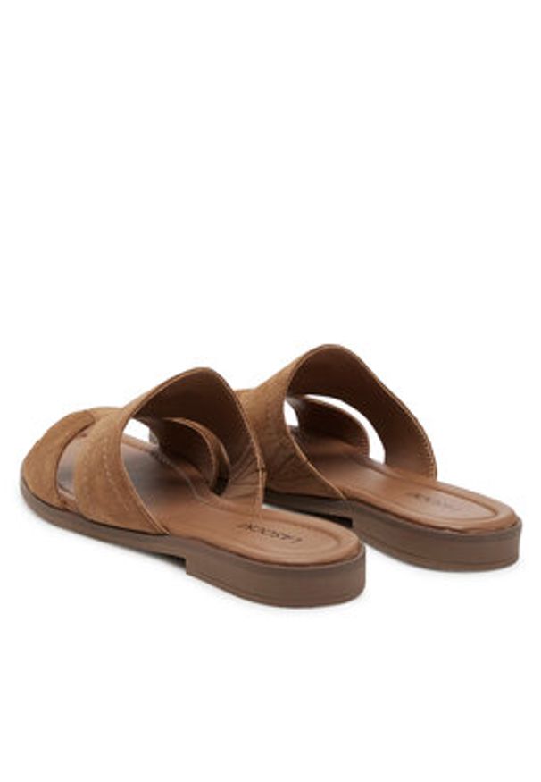 Lasocki Klapki WI23-FOXI-57 Beżowy. Kolor: beżowy. Materiał: zamsz, skóra