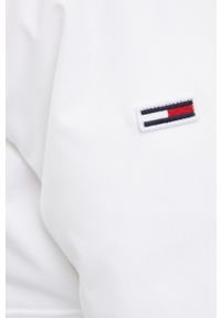 Tommy Jeans Kurtka puchowa DW0DW11109.4890 kolor biały zimowa. Okazja: na co dzień. Kolor: biały. Materiał: puch. Długość rękawa: raglanowy rękaw. Sezon: zima. Styl: casual #5