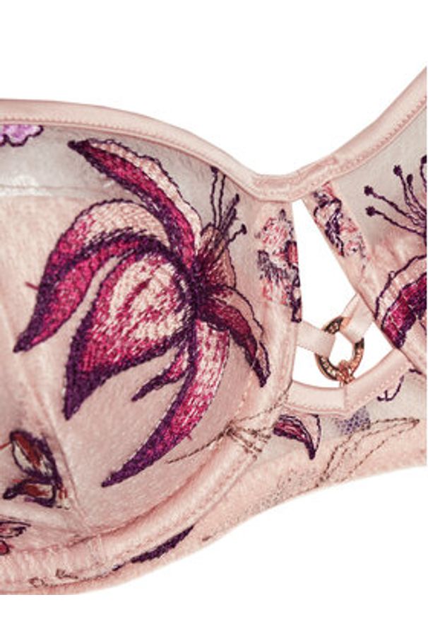 Guess Biustonosz z fiszbiną O5GC19 KCQ90 Kolorowy. Materiał: syntetyk. Wzór: kolorowy