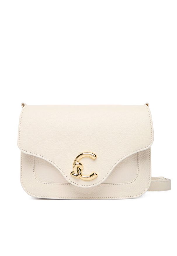 Coccinelle Torebka SSL Coccinelle C-Me E1 SSL 15 01 01 Écru. Materiał: skórzane