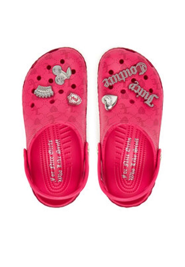 Crocs Klapki Juicy Couture Cls Clg 210823 Różowy. Kolor: różowy