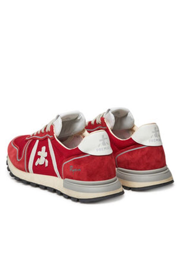 Premiata Sneakersy Ryan 6818 Czerwony. Kolor: czerwony. Materiał: materiał