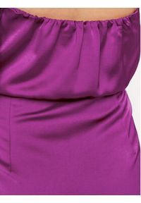Pinko Sukienka koktajlowa Protone Abito AI 23-24 PDTI 101613 Z345 Fioletowy Regular Fit. Kolor: fioletowy. Materiał: syntetyk. Styl: wizytowy
