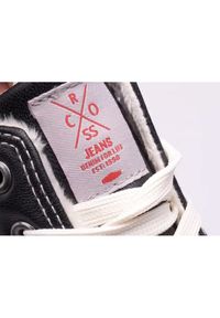 Trampki Cross Jeans W KK2R4042C czarne. Zapięcie: sznurówki. Kolor: czarny. Materiał: materiał, syntetyk, skóra. Szerokość cholewki: normalna. Styl: klasyczny #3