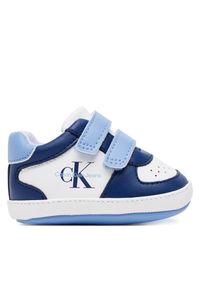 Sneakersy Calvin Klein Jeans. Kolor: niebieski