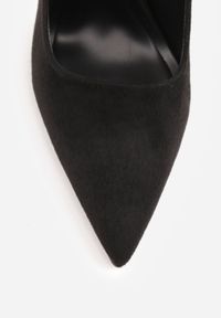 Born2be - Czarne Klasyczne Szpilki VICES z Imitacji Zamszu Prisnell. Okazja: do pracy, na wesele, na spotkanie biznesowe, na co dzień, na ślub cywilny. Kolor: czarny. Materiał: zamsz. Obcas: na szpilce. Styl: klasyczny #2