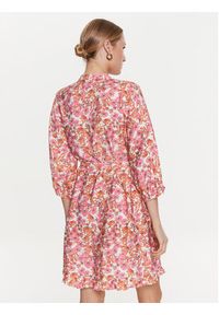 Moss Copenhagen Sukienka codzienna 17579 Różowy Basic Fit. Okazja: na co dzień. Kolor: różowy. Materiał: wiskoza. Typ sukienki: proste. Styl: casual #3
