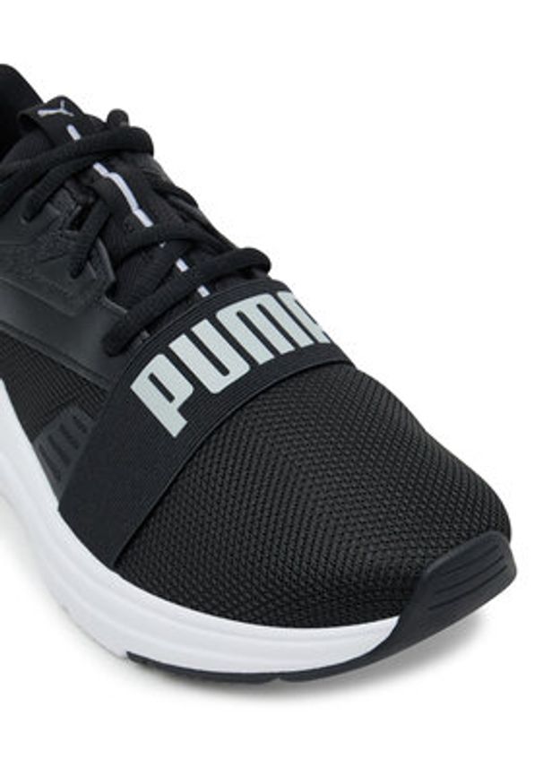 Puma Sneakersy Softride Wired 2 400232 12 Czarny. Kolor: czarny. Materiał: materiał