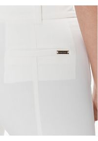 Marciano Guess Spodnie materiałowe 3BGB28 7046A Biały Regular Fit. Kolor: biały. Materiał: syntetyk #4