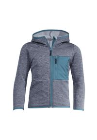 Bluza trekkingowa dla dzieci Vaude Kikimora. Typ kołnierza: kaptur. Kolor: szary. Materiał: poliester #1