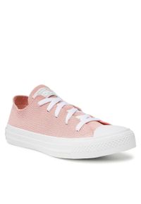 Trampki Converse Ctas Ox 170872C Pink Quartz/String/White. Kolor: różowy. Materiał: materiał