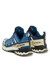salomon - Salomon Buty do biegania Xa Pro 3D V9 Gore-Tex L47817400 Niebieski. Kolor: niebieski. Materiał: materiał. Technologia: Gore-Tex
