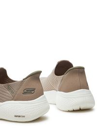 skechers - Skechers Sneakersy 117508 TPE Brązowy. Kolor: brązowy. Materiał: materiał #6