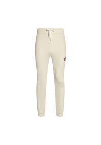 Spodnie męskie Ellesse Ovest Jog. Kolor: biały. Materiał: dresówka. Sport: joga i pilates