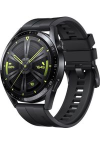 HUAWEI - Smartwatch Huawei Watch GT 3 Active Czarny (55026956). Rodzaj zegarka: smartwatch. Kolor: czarny