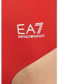 EA7 Emporio Armani - Strój kąpielowy. Kolor: czerwony