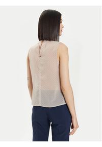 Rinascimento Bluzka CFC0118527003 Beżowy Regular Fit. Kolor: beżowy. Materiał: syntetyk