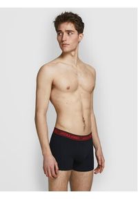 Jack & Jones - Jack&Jones Komplet 3 par bokserek Waistband 12127816 Czarny. Kolor: czarny. Materiał: bawełna #6