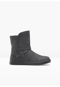 bonprix - Botki. Kolor: szary. Sezon: zima #1