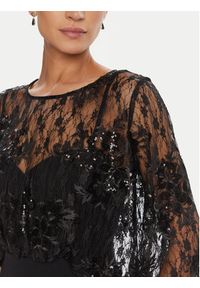 Rinascimento Sukienka koktajlowa CFC0125098003 Czarny Regular Fit. Kolor: czarny. Materiał: syntetyk. Styl: wizytowy #3