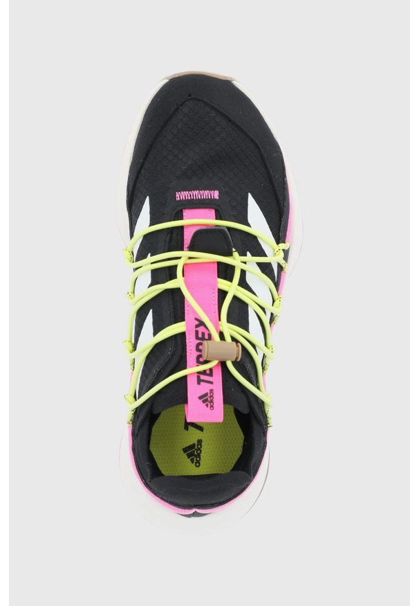 adidas Performance - Buty Terrex Voyager 21 W. Nosek buta: okrągły. Zapięcie: sznurówki. Kolor: czarny