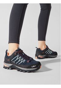 CMP Trekkingi Rigel Low Wmn Trekking Shoes Wp 3Q13246 Granatowy. Kolor: niebieski. Materiał: skóra, zamsz #9