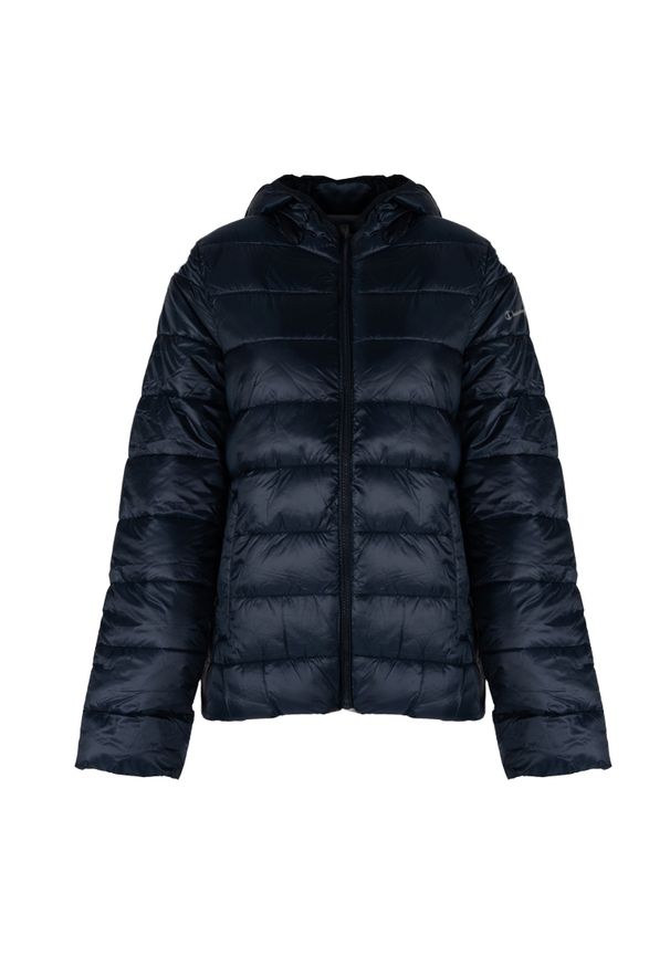 Champion Kurtka "Down Jacket" | 115750 | Kobieta | Granatowy. Kolor: niebieski. Materiał: poliester. Styl: sportowy, elegancki