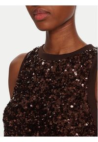 Marella Top Filly 2523946051 Brązowy Slim Fit. Kolor: brązowy. Materiał: syntetyk #3
