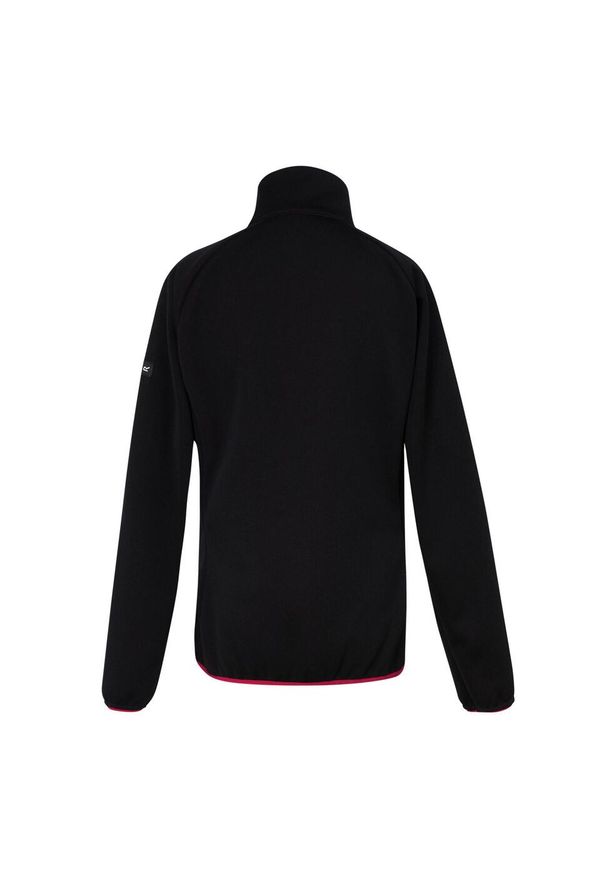 Regatta - Bluza Damska Ravenhill Full Zip Fleece Top. Kolor: czarny, wielokolorowy, różowy. Materiał: polar. Sport: turystyka piesza