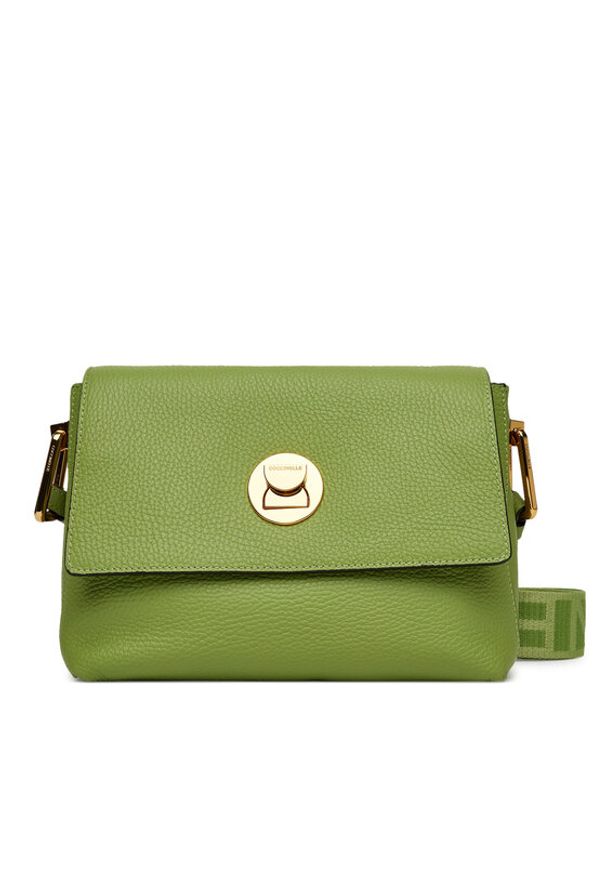 Coccinelle Torebka E1 ND3 12 06 21 Zielony. Kolor: zielony. Materiał: skórzane