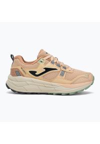 Buty do biegania damskie Joma Shock. Zapięcie: sznurówki. Kolor: beżowy. Materiał: materiał, tkanina. Szerokość cholewki: normalna