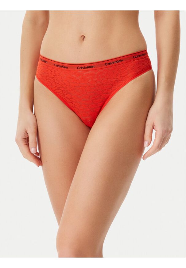 Calvin Klein Underwear Komplet 3 par fig brazylijskich 000QD5225E Kolorowy. Materiał: syntetyk. Wzór: kolorowy