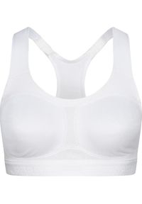 Odlo High Ultimate Fit Sport-BH 70A - Maksymalne Wsparcie i Komfort. Kolor: biały. Sport: fitness