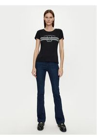 Morgan T-Shirt 241-DONNA Czarny Regular Fit. Kolor: czarny. Materiał: bawełna #4