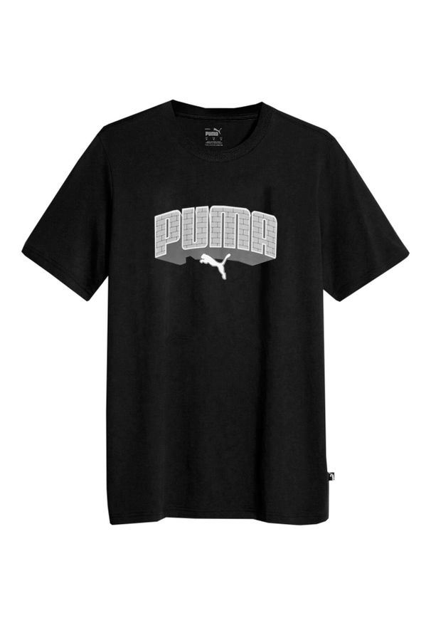 Koszulka męska Puma Graphics Hip Hop Tee. Kolor: czarny